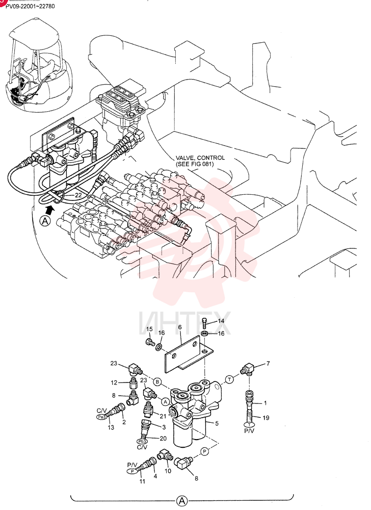 CONTROL LINES,VALVE PV64H00011F1