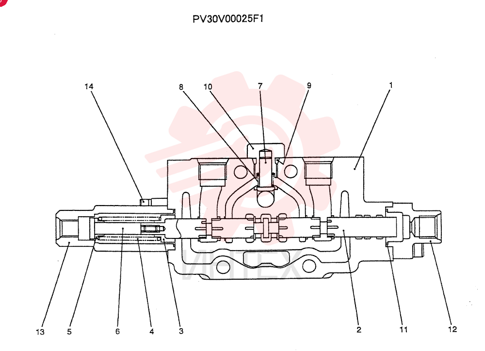 CONTROL VALVE PV30V00025F1