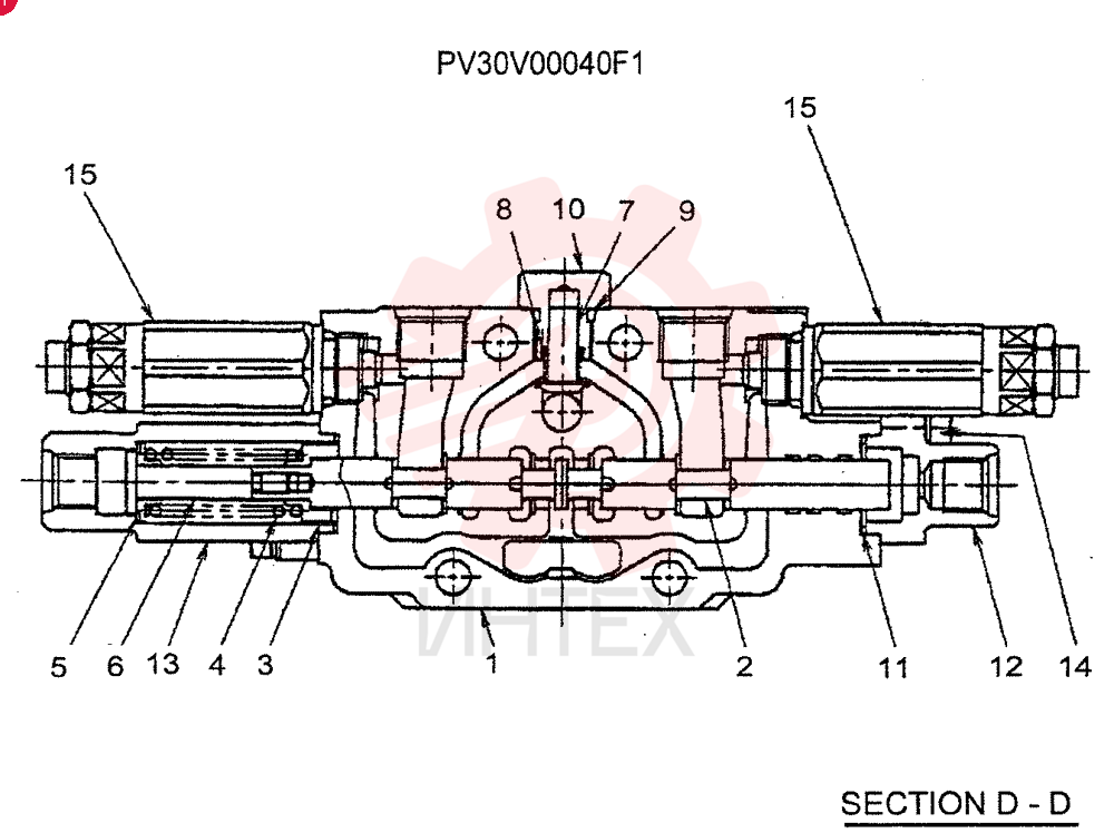 CONTROL VALVE PV30V00040F1