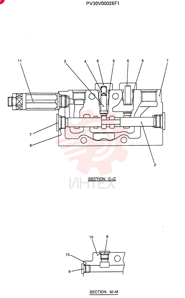 CONTROL VALVE PV30V00026F1