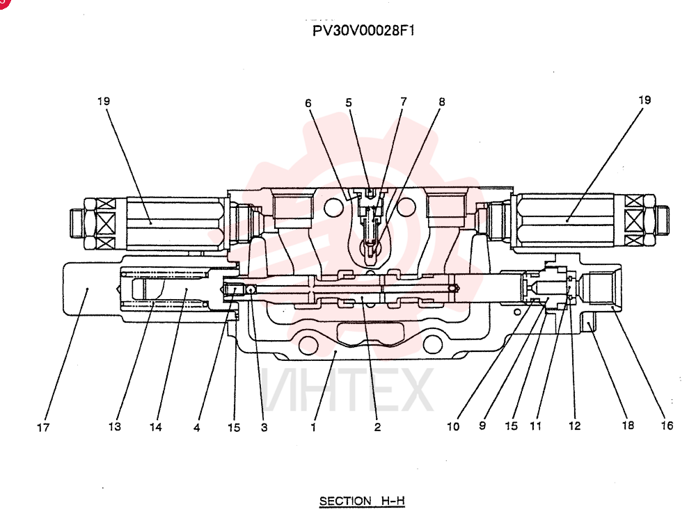 CONTROL VALVE PV30V00028F1
