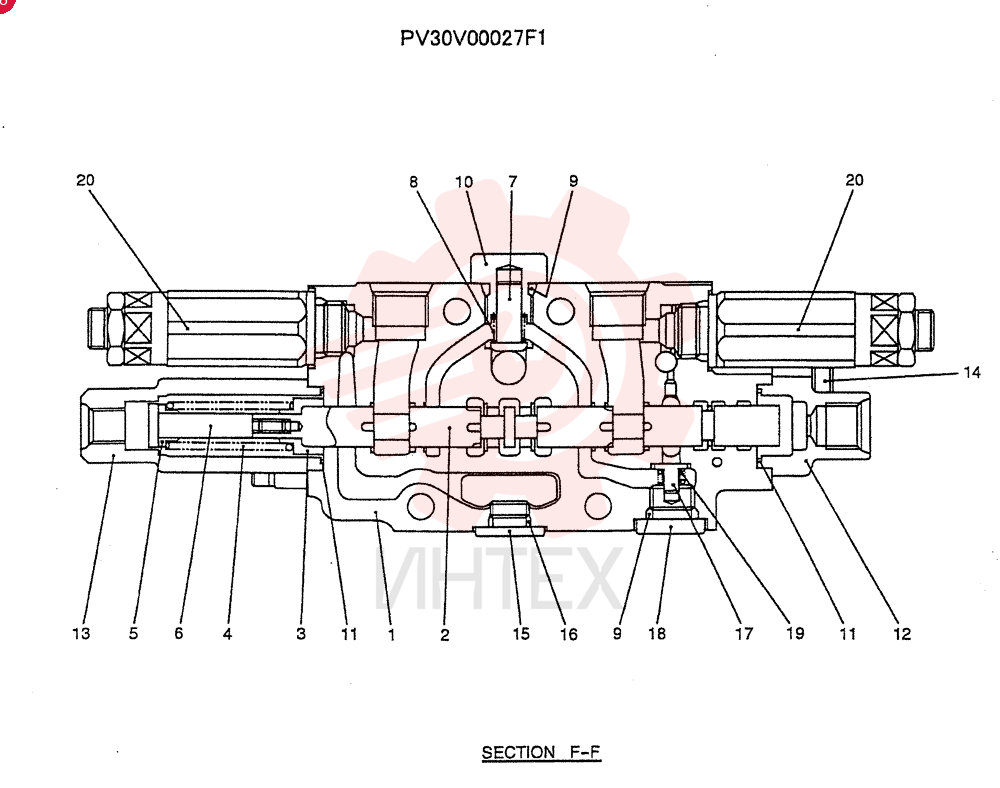 CONTROL VALVE PV30V00027F1