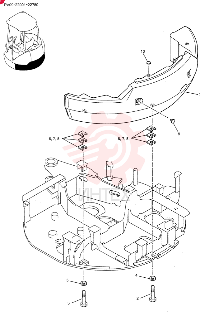 COUNTERWEIGHT INSTAL PV60C00007F1