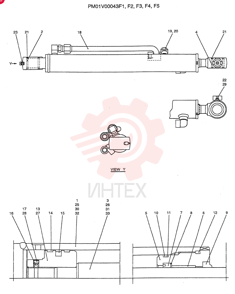 CYLINDER ASSY. PM01V00043F1