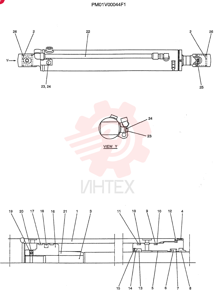 CYLINDER ASSY. PM01V00044F1