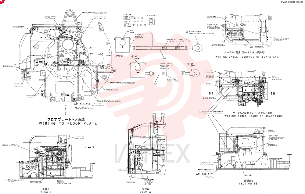HARNESS ASSY, UPPER (For CANOPY) PM13E00006F3 (2)