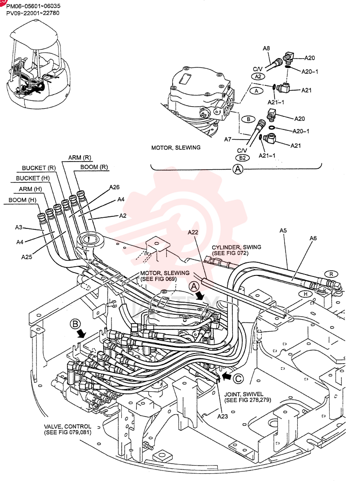 HYD LINES, UPPER PM03H00014F1 (1)