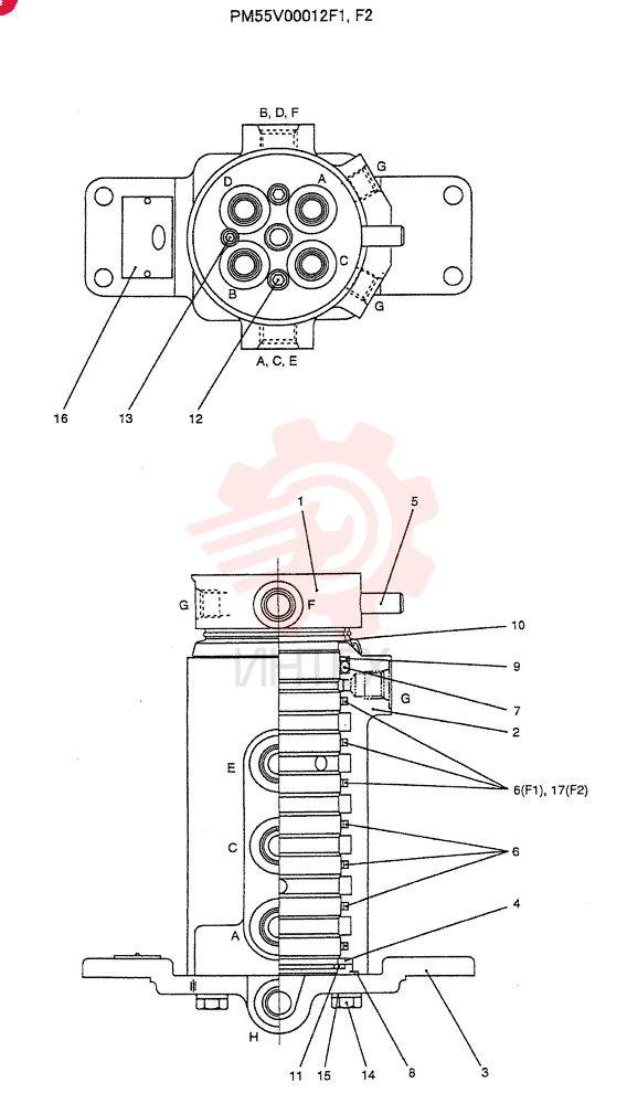 JOINT ASSY. PM55V00012F1