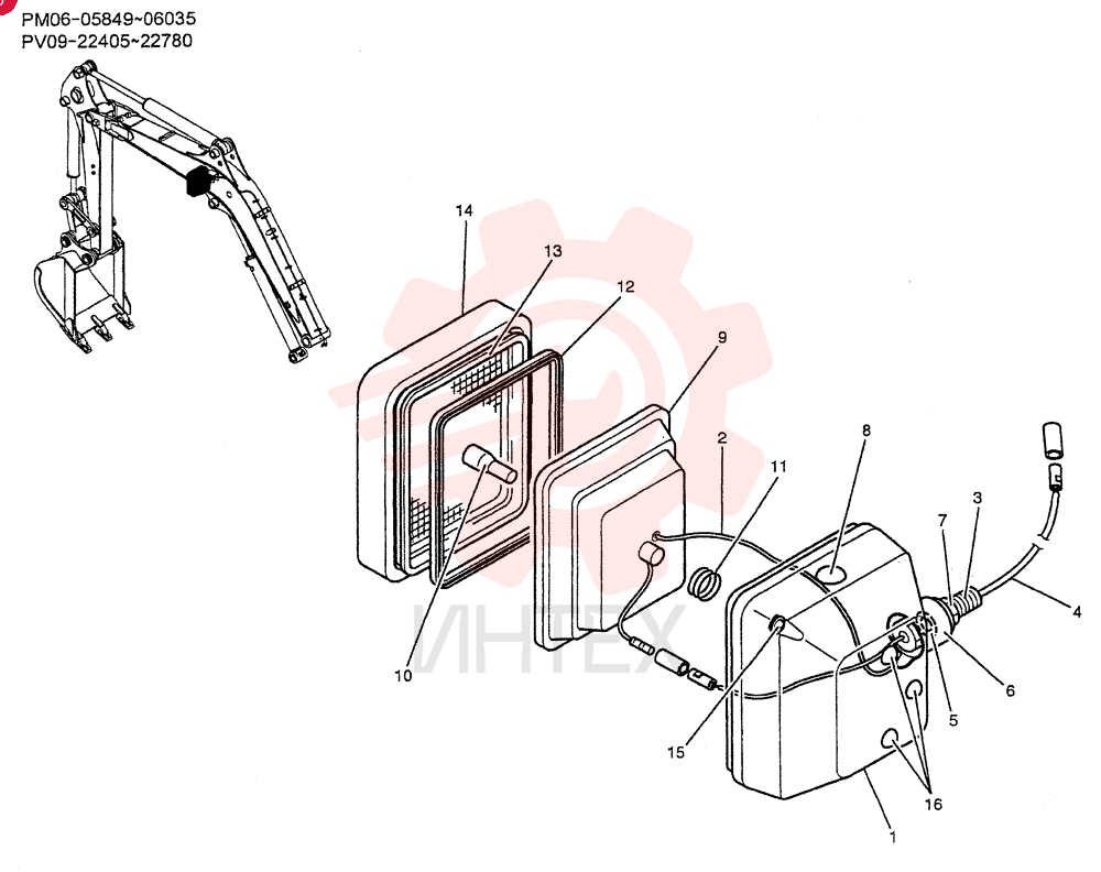 LIGHT ASSY. PM80S00007F1