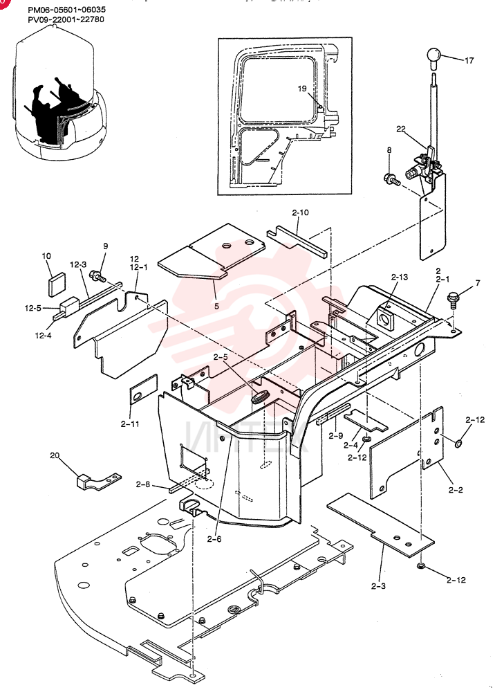 STAND, CONTROL (For CAB) PM10M00001F2