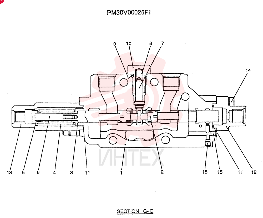 VALVE SECTION PM30V00026F1