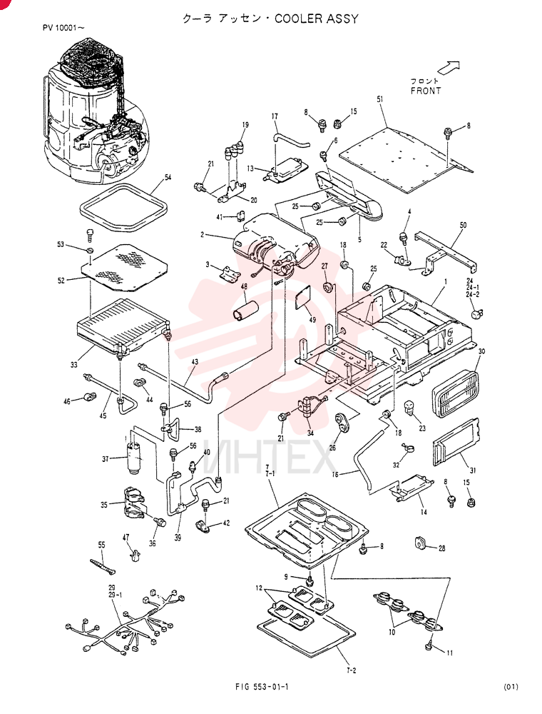 COOLER ASSY. PH20M00006F1 (1)