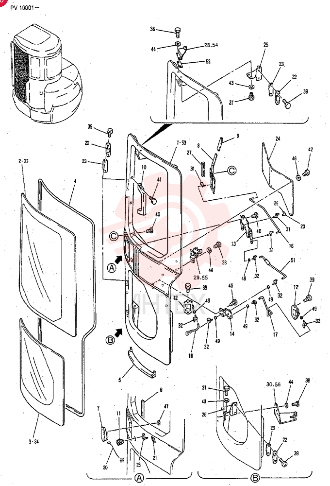DOOR PH51C01003F1