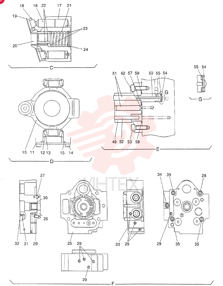 ENGINE OIL PUMP PV10V00003F1 (2)