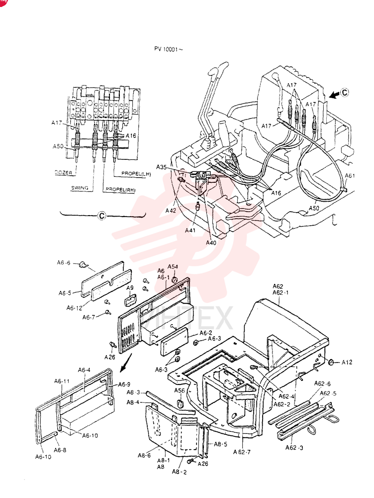 CONTROLS, OPERATORS (For STD. INSTAL) PW03M00012F1 (1)