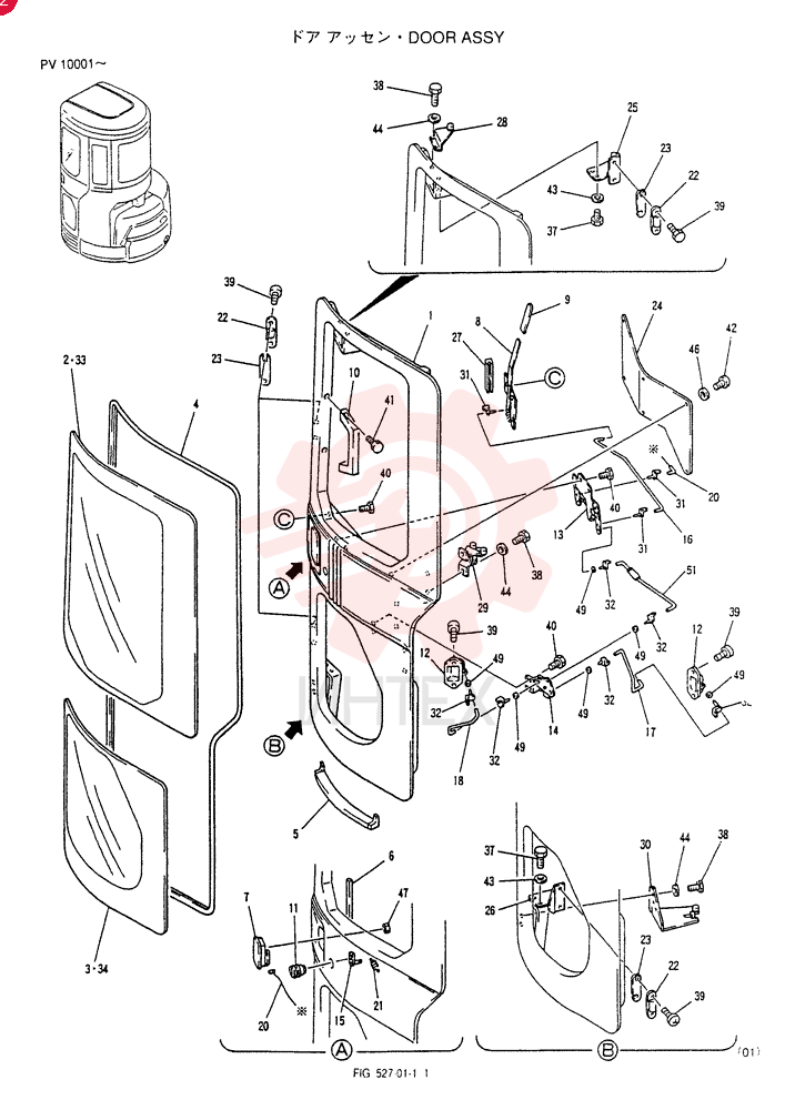 DOOR PH51C01003F1