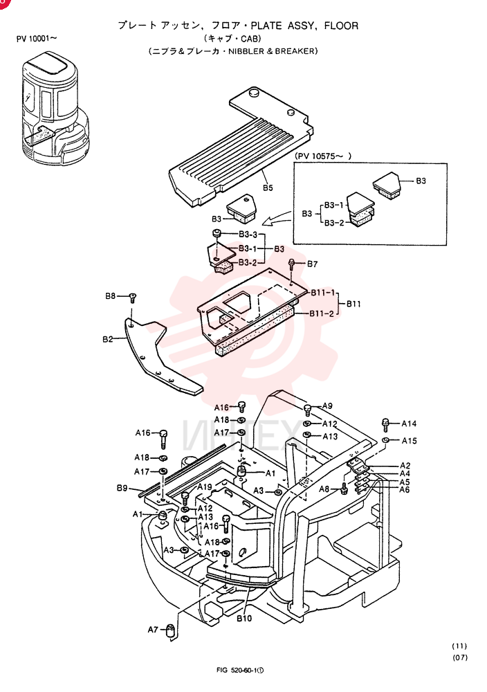 PLATE ASSY. PW03M00006F1 (3)