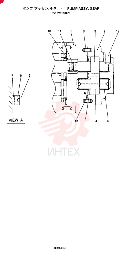 PUMP PV10V01002F1