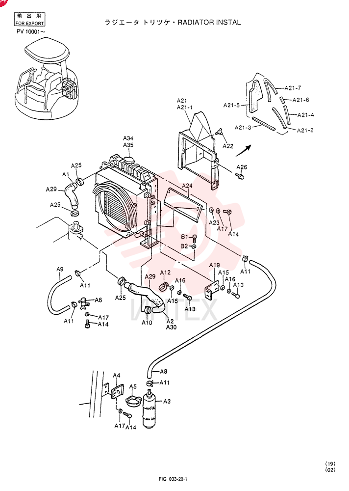 RADIATOR GROUP (For STD) PW05P00002F3