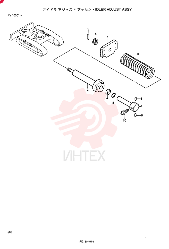 SHOCK ABSORBER PV54D00004F1