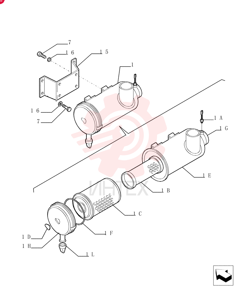 AIR CLEANER LQ11P00023F1