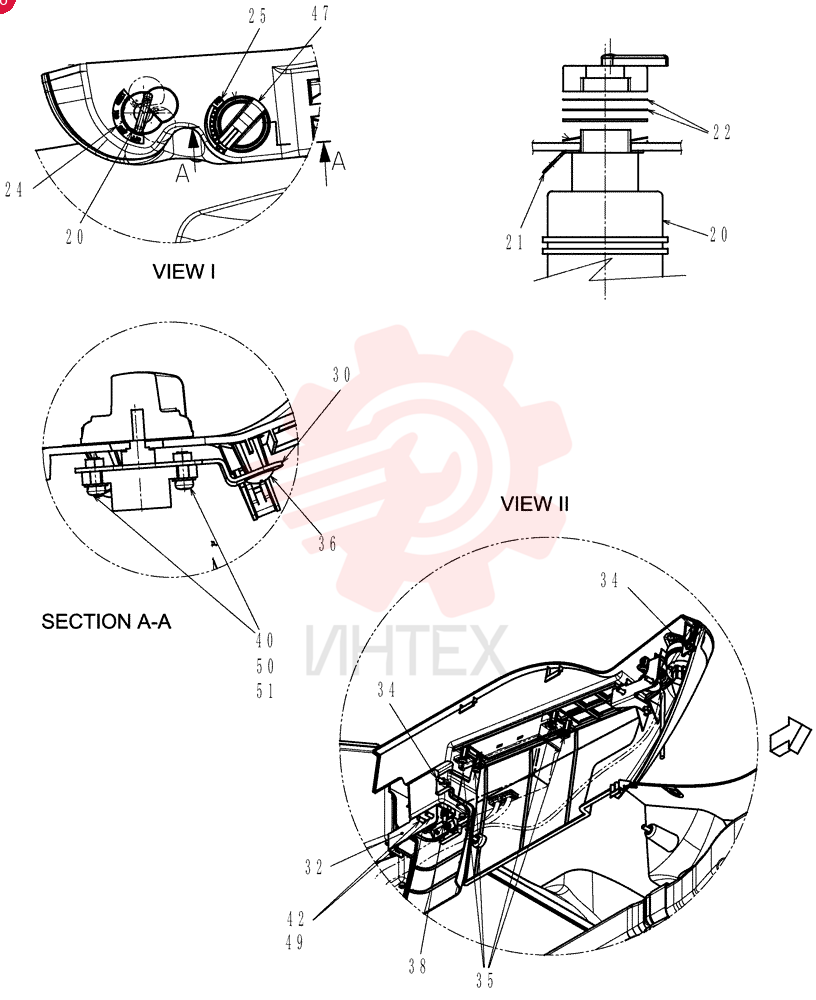 IGNITION SWITCH YN50S00026F1
