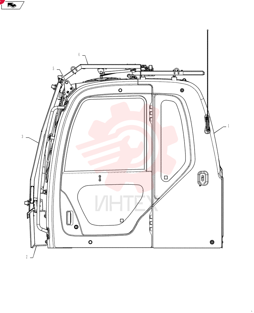 Cab Assembly YN02C00206F1
