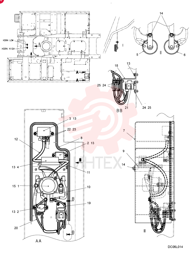 ELECT ASSY, UPPER LQ03E00012F1