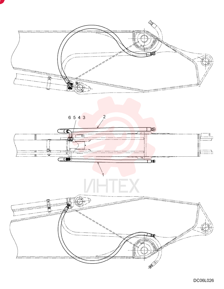 FLEXIBLE HOSE ZX50H12210