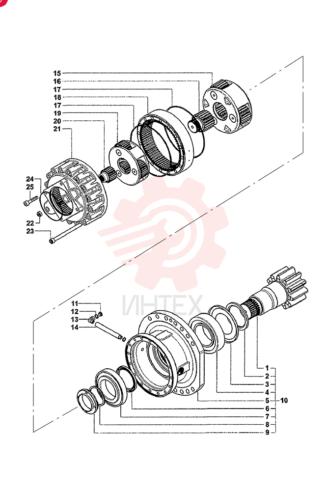 GEAR REDUCTION UNIT LQ32W00014F2
