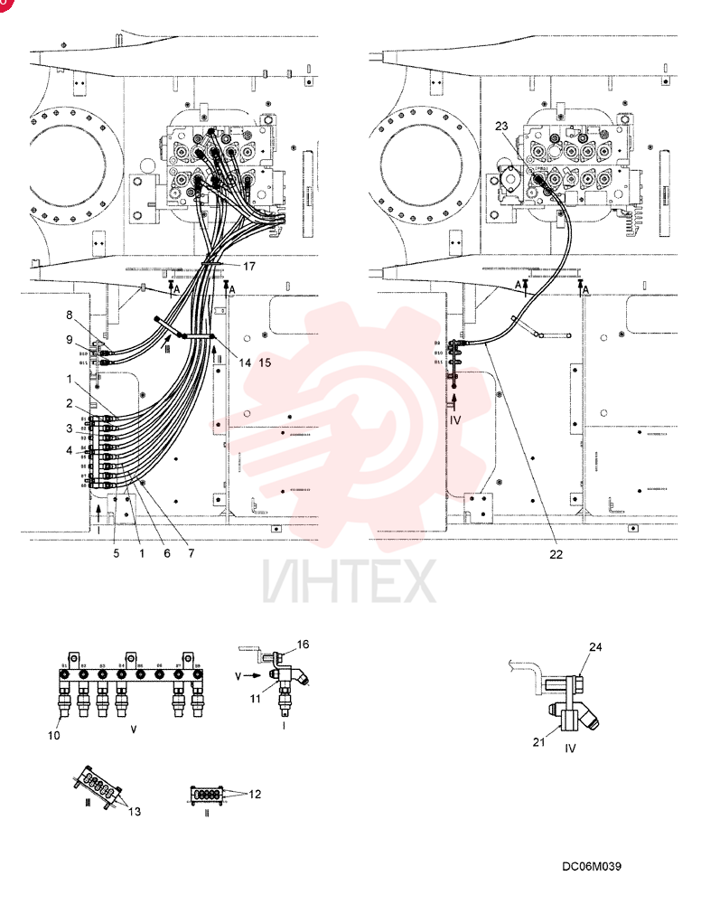 HOSE,1400.00 mm HX23L06140CR (2)