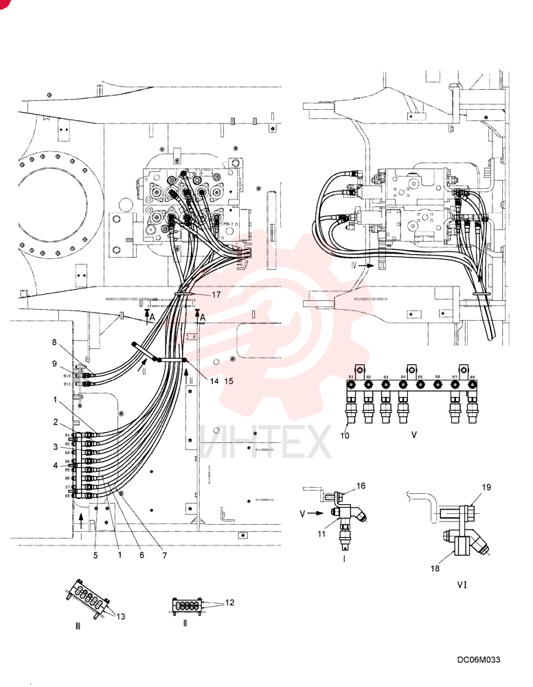 HOSE,1400.00 mm HX23L06140CR (1)