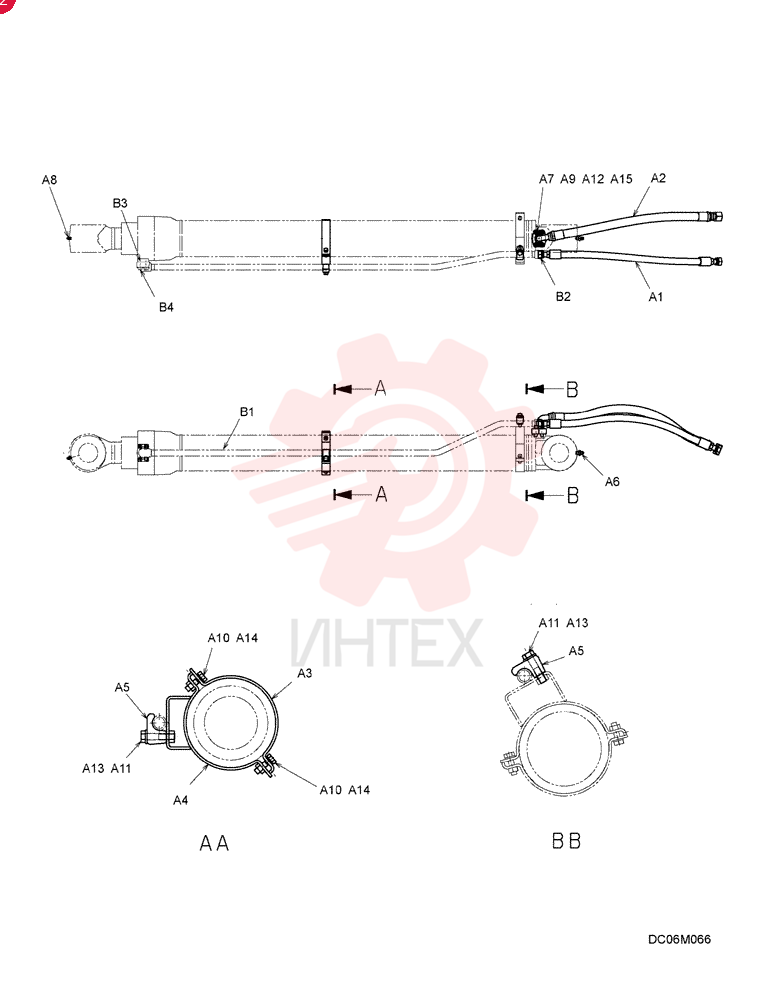Hose -- 860mm Long (33-49/64 in)
