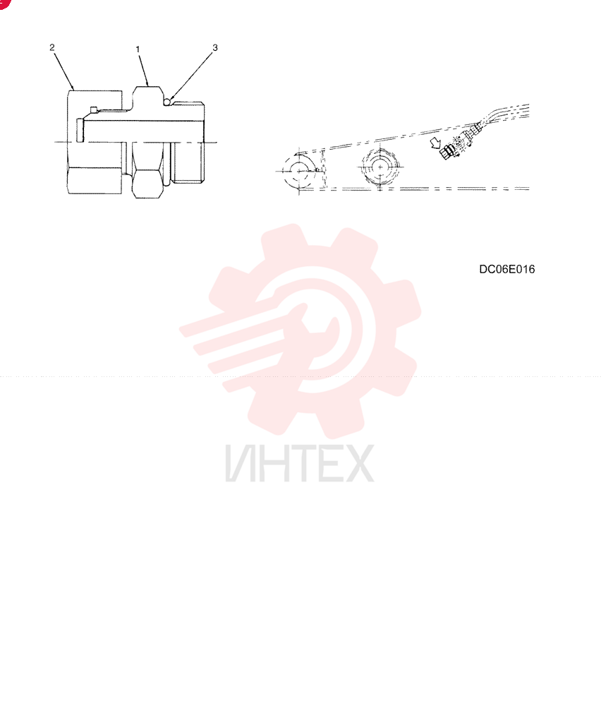 HYD CONNECTOR YN43H00004F1