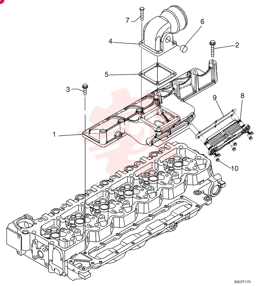 INLET MANIFOLD 2854534