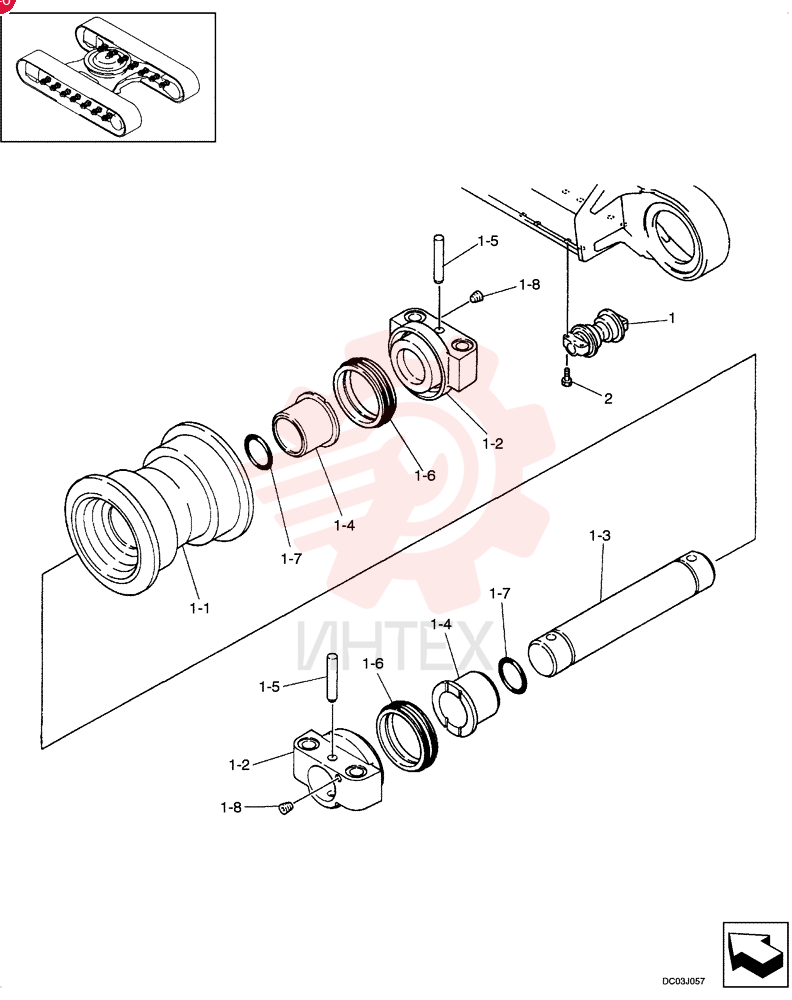 ROLLER LQ64D00034F2
