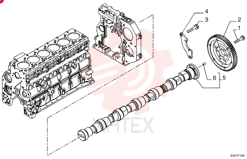 SCREW,Hex Flg, M8 x 1.25 x 25 4899079 (1)
