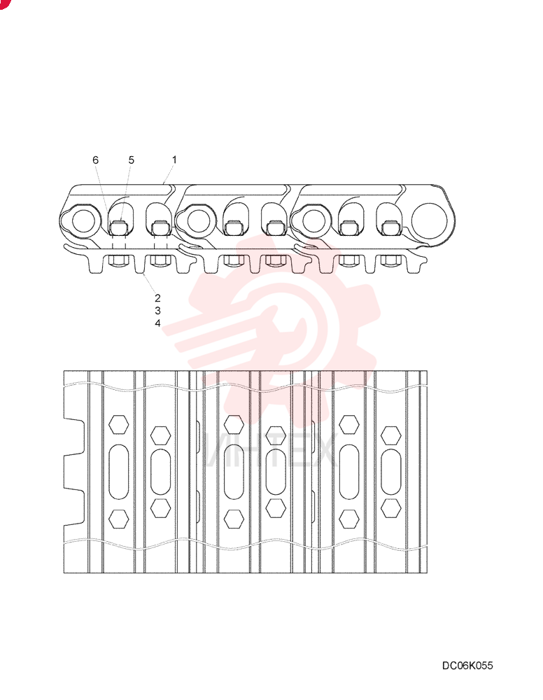 TRACK ASSY LQ60D00013F1 (2)