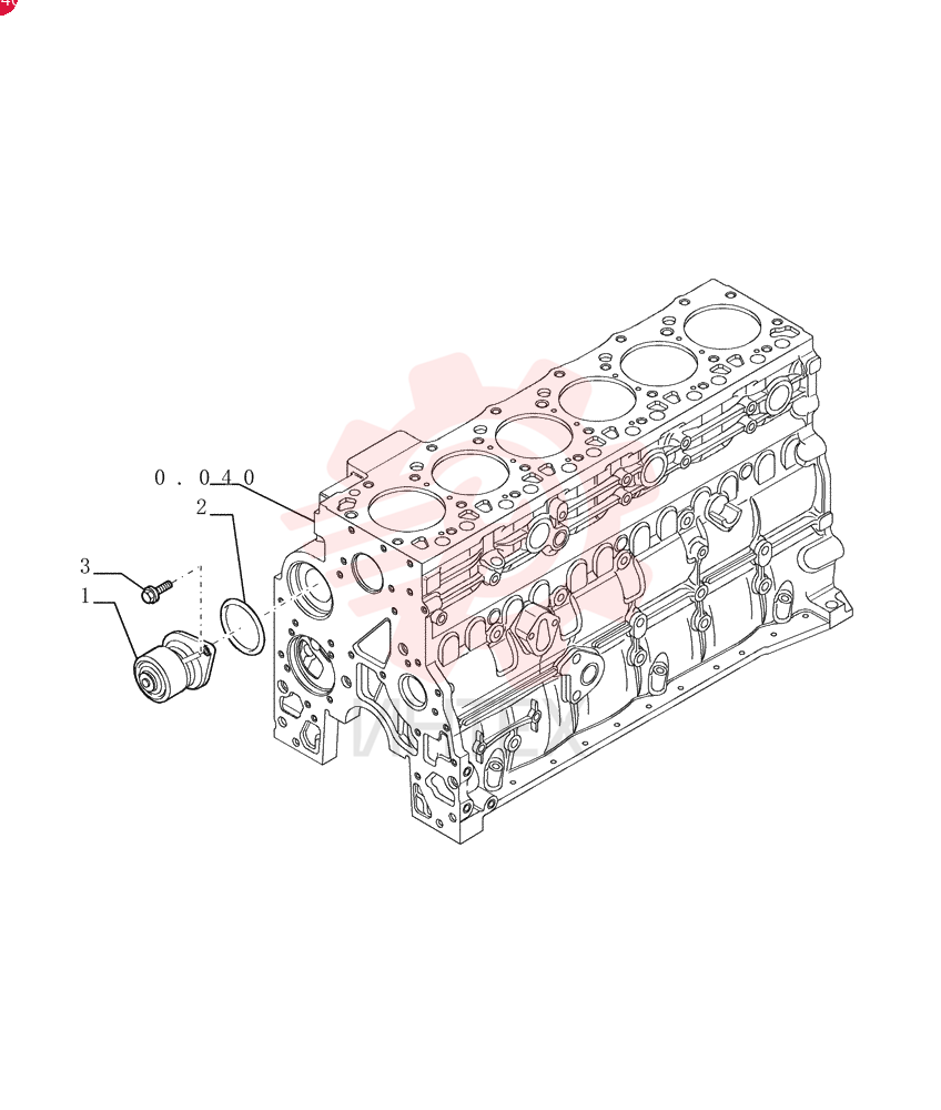 WATER PUMP 2853443