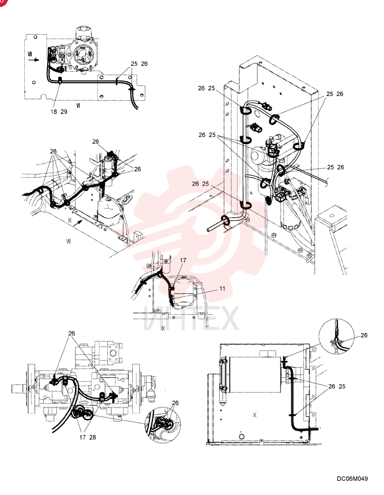 WIRE HARNESS LQ13E01125P2 (5)