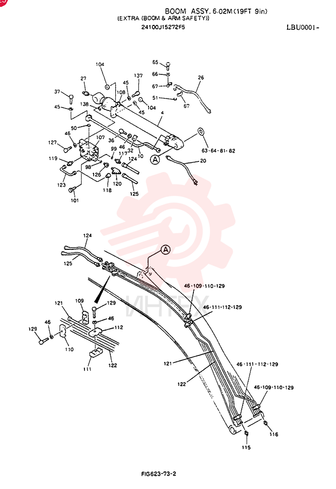 BOOM ASSY 6.02M 24100J15272F5 (2)