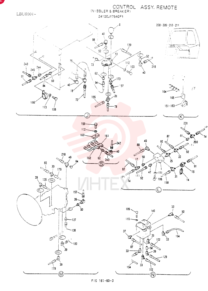 CONTROL ASSY, REMOTE 24100J17540F1 (1)