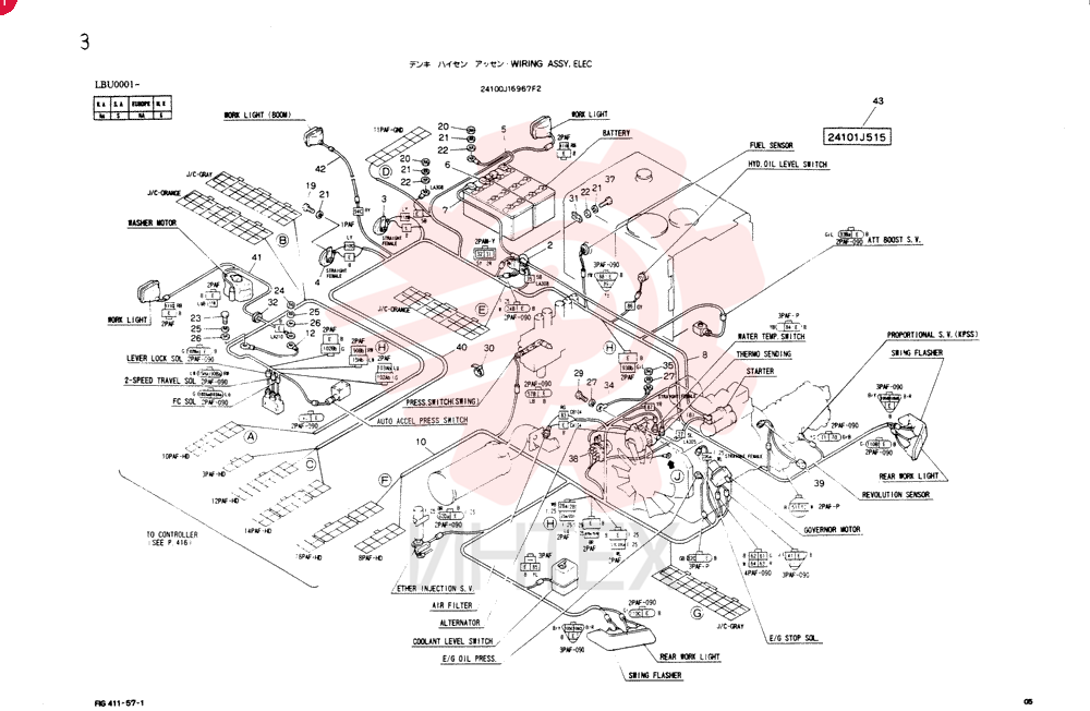 ELEC WIRING ASSY 24100J16967F2 (2)