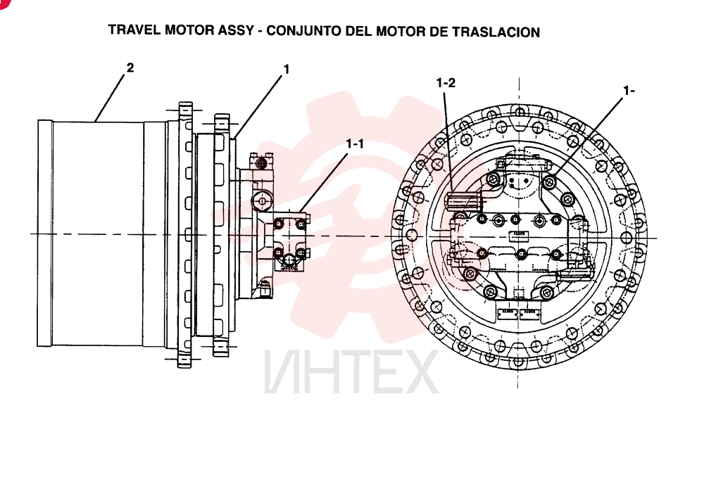 HYDRAULIC MOTOR 2441U1030F1