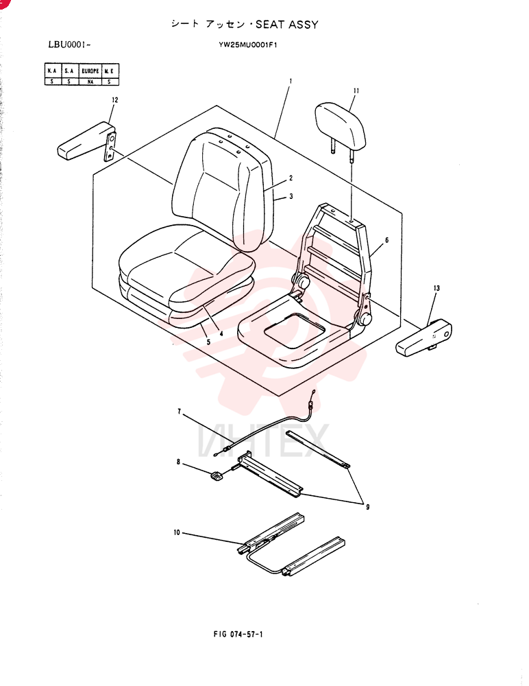 SEAT YW25MU0001F1