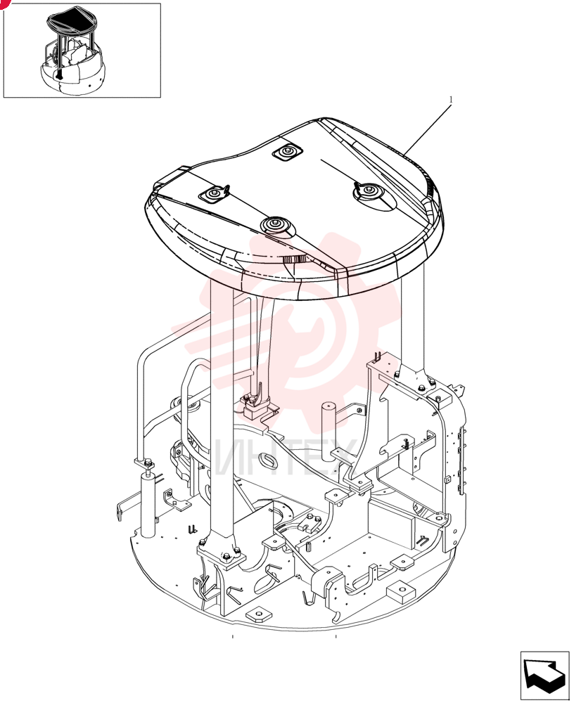 SET OF PARTS 72283672