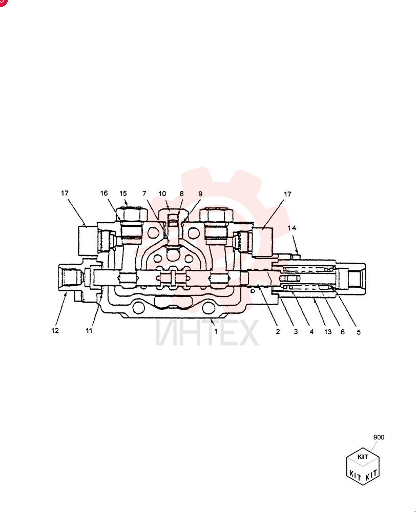 VALVE SECTION PX30V00052F1