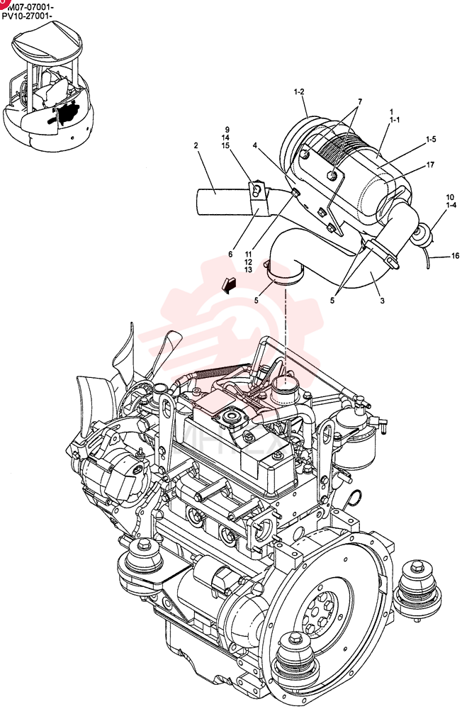 AIR CLEANER PM11P00015F1