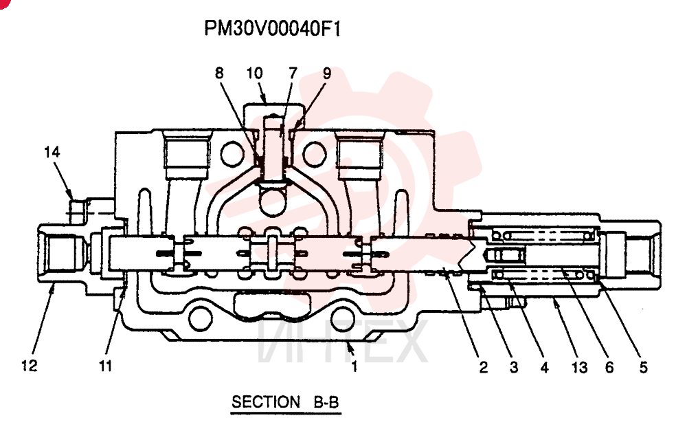 CONTROL VALVE PM30V00040F1