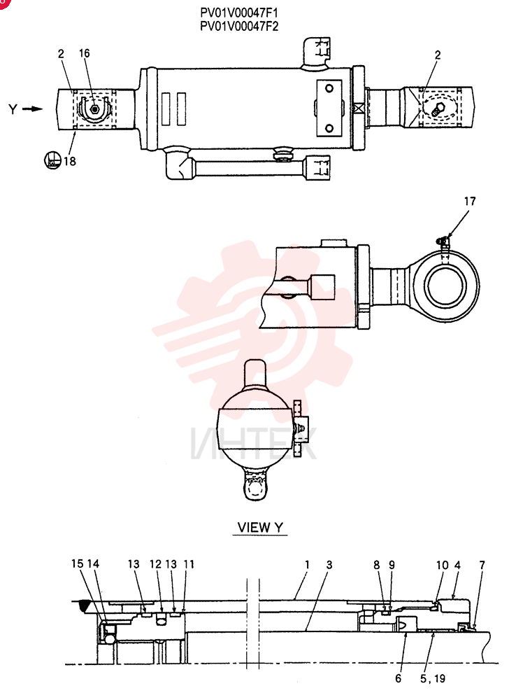CYLINDER PV01V00047F1